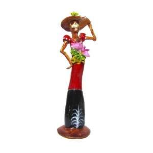  Day of the Dead, Catrina, Hand Molded, Hand Painted, Lady 