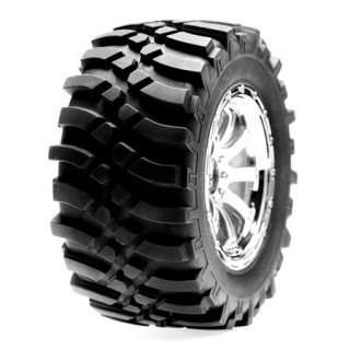 LOSI LOSB7441 FRONT WHEELS/TIRES CHROME HIGHroller NEW  
