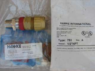 Hawke 753 Marine Shipboard Cable Sealing Fitting  