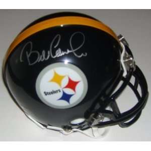  Bill Cowher Signed Pittsburgh Steelers Mini Helmet Sports 