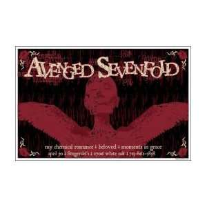  AVENGED SEVENFOLD   Limited Edition Concert Poster   by 