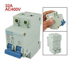  Overload Protection AC400V 32A 2P Miniature Circuit 