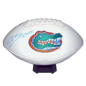  Channing Crowder Autographed Football   Florida Gators 
