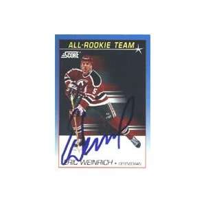  Eric Weinrich, New Jersey Devils, 1991 Score All Rookie 