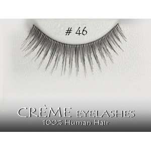  Creme Fashion Eye Lashes Pair #46 (Pack of 4) Beauty