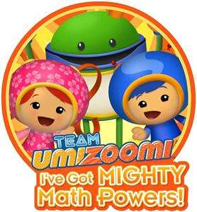Team Umizoomi Mighty Math Powers Iron on Transfer  