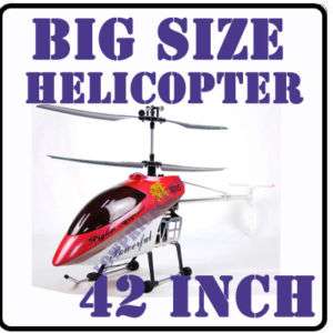 42 inch GYRO 8005 Metal 3.5 Channel RC Helicopter BIG  