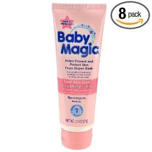  Baby Magic Petroleum Jelly Tube 2.5 Oz (Pack of 8) Health 