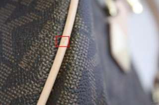 MICHAEL Michael Kors Grayson Large Logo Satchel Womens Handbag Brown 