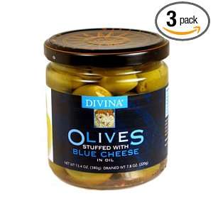 Divina Olives Stuffed With Blue Cheese Grocery & Gourmet Food