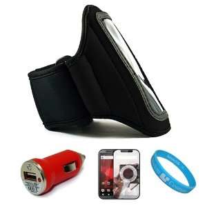   USB Car Charger + INCLUDES SumacLife TM Wisdom Courage Wristband