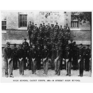  High School Cadet Corps,1895,M Street,Washington, D.C 