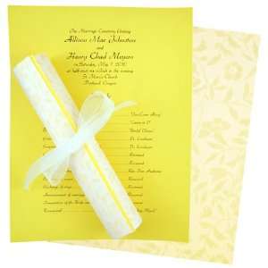  Layered Wedding Scroll Kit Cream Sukashi Crocum (25 Pack 