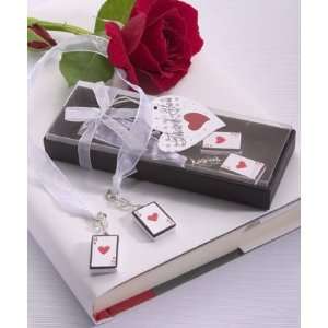 Bookmark Poker Themed in Deluxe Box (36 per order) Wedding Favors 