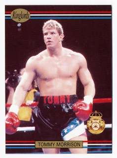 1991 Ringlords TOMMY MORRISON Heavyweight Boxing PROMO SAMPLE  