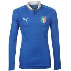  New Soccer Jersey Italy Home Long Sleeves Football Shirt 