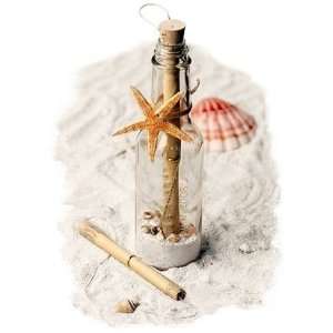  Starfish Wedding Invitation In A Bottle