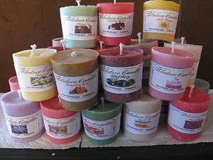 Soy Wax Votive Candles PERFUME Scented   U   Pick Scent  