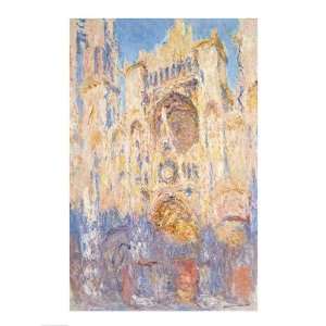  Rouen Cathedral, Effects of Sunlight, Sunset, 1892 (oil on 