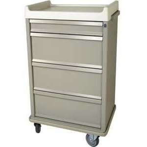   Line All Aluminum Punch Card Medication Cart with Key Lock AL360PC