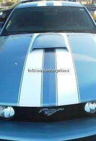 Hi Performance 6.5 Dual Racing Stripes With Double Pinstripes,Ford 