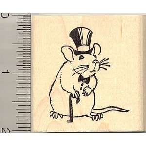  Dapper Rat Rubber Stamp Arts, Crafts & Sewing