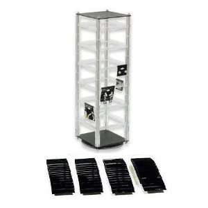  New Clear Rotating Earring Display Stand with 48 2 Inch x 
