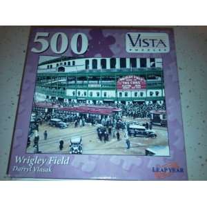   Wrigley Field (The Cubs) 500 piece Puzzle (Darryl Vlasak Toys & Games