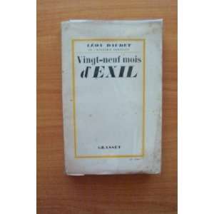  Vingt neuf mois dexil Leon (1867 1942) Daudet Books