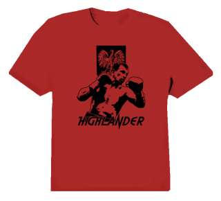 Tomasz Adamek Highlander Boxing T Shirt  