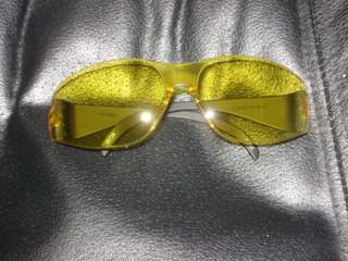 night driving glasses cs 931 yellow tint excellent for bright vision 