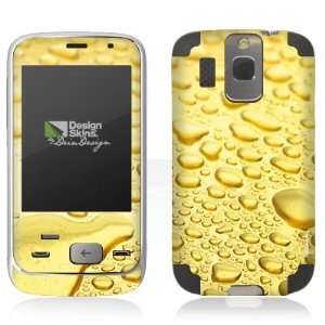  Design Skins for HTC Smart   Golden Drops Design Folie 