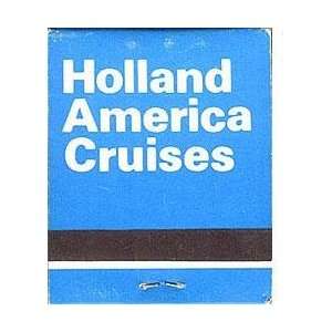   Vintage Holland American Cruise Ship Matchbooks 1970 