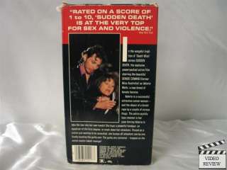Sudden Death VHS Denise Coward, Frank Runyeon  