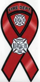  ribbon magnet support those who risk their lives every day to protect