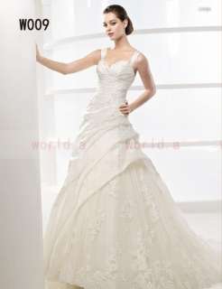   Satin and Soft Tulle and Taffeta Wedding Dress/Wedding Gown New  