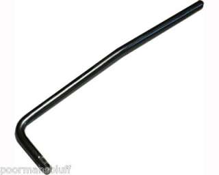  BLACK SCREW IN TREMOLO ARM WHAMMY BAR   FITS MOST IMPORT GUITARS NEW