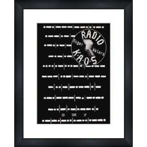  PINK FLOYD Roger Waters   Radio Kaos   Custom Framed 