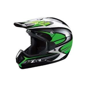  Z1R Roost 3 Full Face Helmet XX Small  Green Automotive
