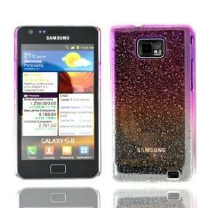 WalkNTalkOnline   Samsung i9100 Galaxy S 2 Purple Waterdrop Textured 