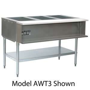   Eagle Group AWT4 4 Well Water Bath Gas Steam Table 
