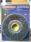 westward 1gbl2 8 crimped medium brush face bench grinder wheel