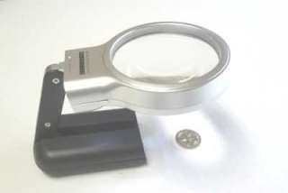 MAGNIFIER LED Lighted Magnifying Glass 65mm Loupe 3X  