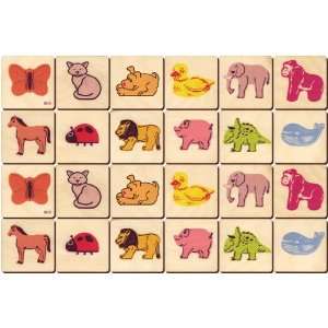  Animal Memory Tiles Toys & Games