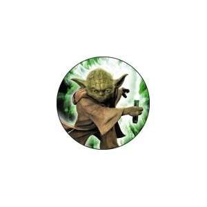 Star Wars Fighting Jedi Yoda Button Toys & Games