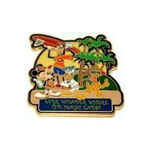    Mickey Fab 4 DCL Map Completer Beach Le Disney PIN 