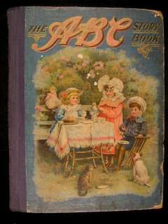 ABC Story Book 1902 color lithograph illustrated  