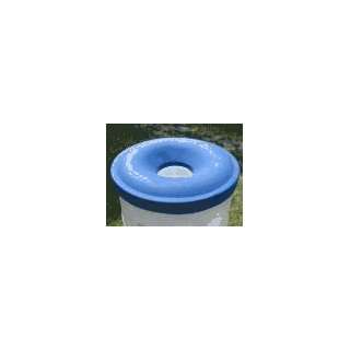 Dixie Poly RL55 Polyethylene Recycling Lid for 55 gallon open head 