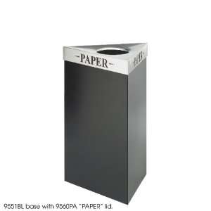  Safco 9551 Trifecta Recycling Receptacle 30 inches