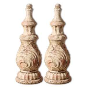  Lyndsey, Finials, Set/2 Other Accessories and Clocks 20349 
